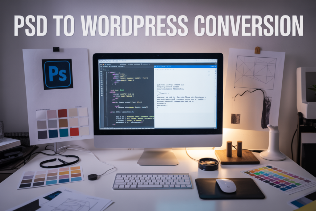 PSD to WordPress Conversion image