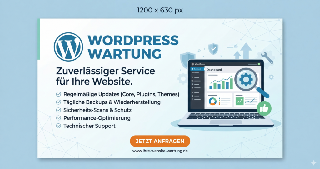 wartung wordpress