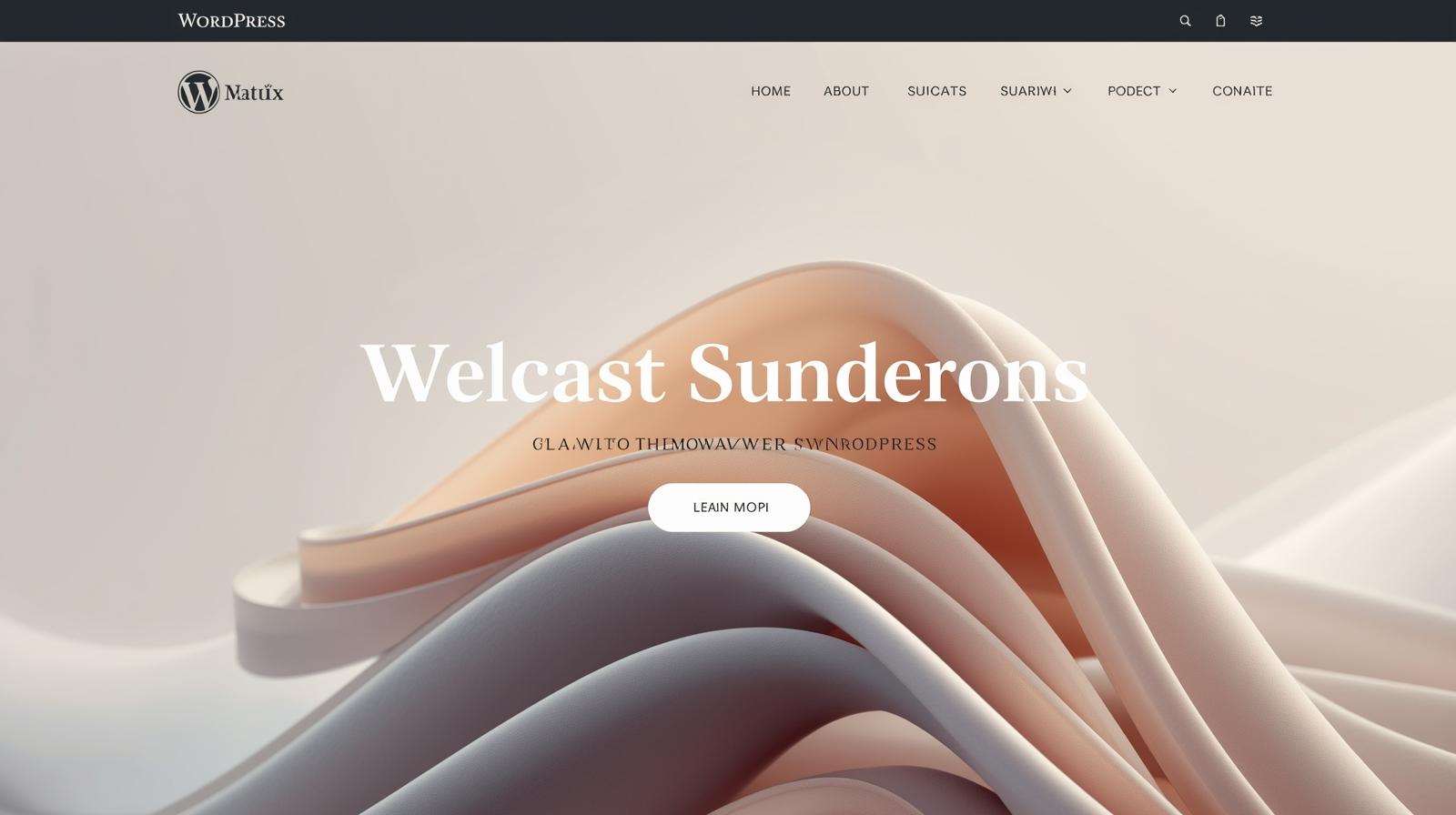 wordpress curved edge to picture