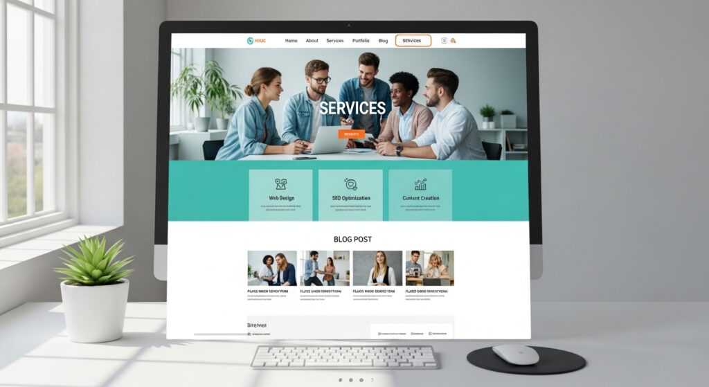 WordPress template