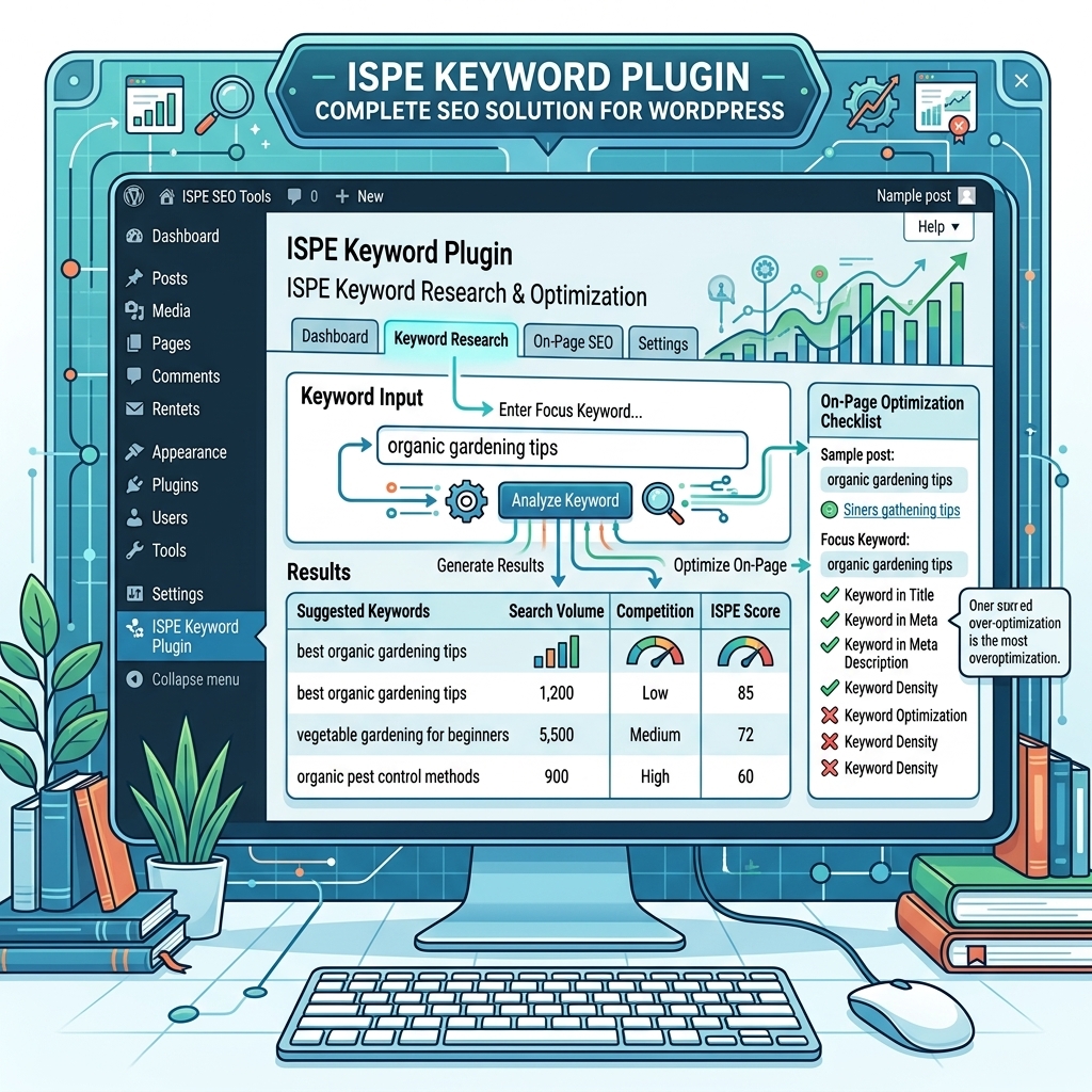wordpress keyword plugin ispe